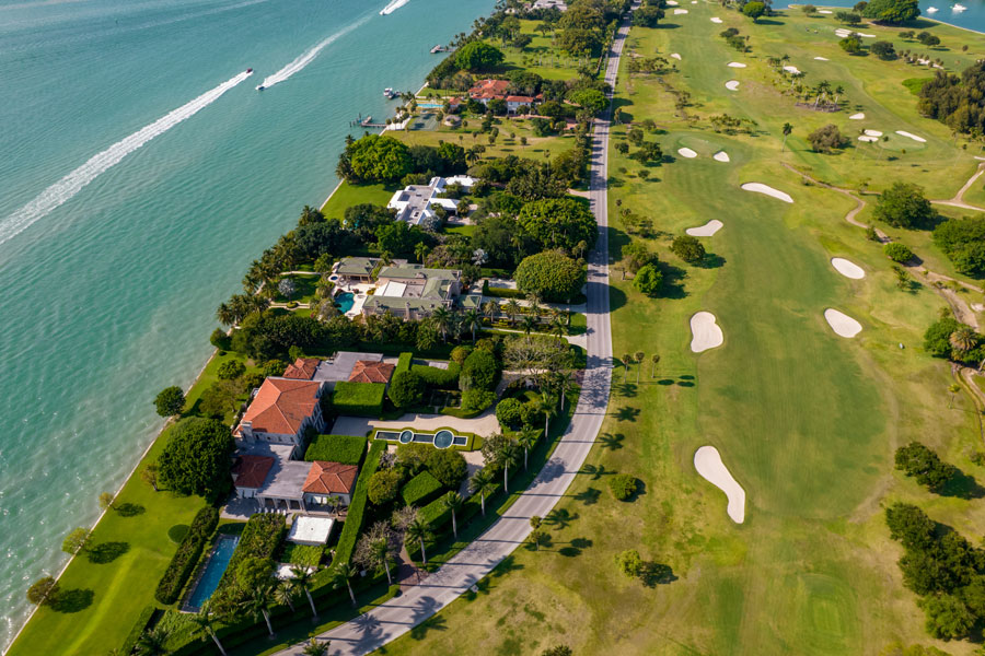 Eddie Lampert's luxury home in Indian Creek Island